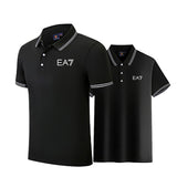 Summer polo shirt men S-4XL business Casual Top clothing Short Sleeve Brand badminton Golf Tracksuit polos Shirts Custom LOGO