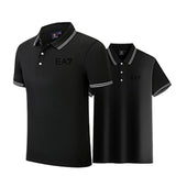 Summer polo shirt men S-4XL business Casual Top clothing Short Sleeve Brand badminton Golf Tracksuit polos Shirts Custom LOGO