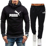 Winter Men's Tracksuit 2 Pieces Set Hoodies+Pants Sport Suits for Men Sweatshirt Zipper Hoodies Men's Clothing Sets Sportswear